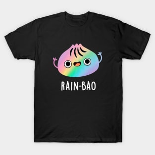 Rain-bao Cute Rainbow Dimsum Bao Pun T-Shirt